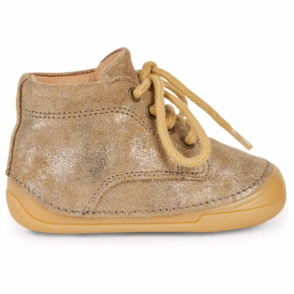 Baskets Lacets Mini Bootie | Bronze