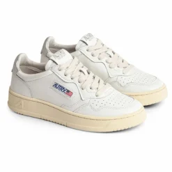 Baskets Medalist Low Cuir | Argenté
