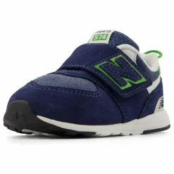 Baskets Scratchs 574 | Bleu foncé