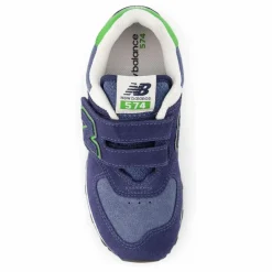 Baskets Scratchs 574 | Bleu foncé