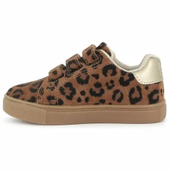 Baskets Scratchs Basil Leopard Velours | Brun