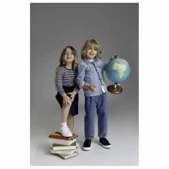 Baskets Scratchs Coton Basse | Bleu marine