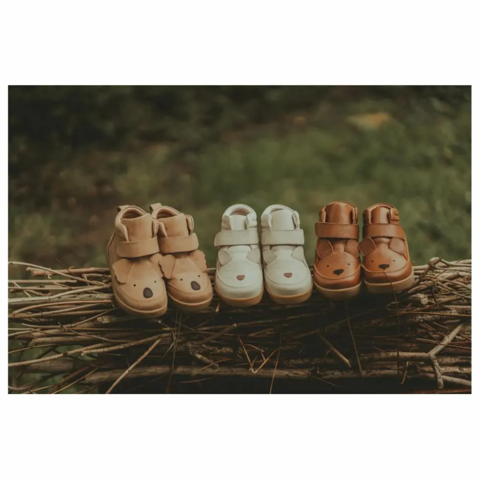 Baskets Scratchs Mika Ours | Cognac