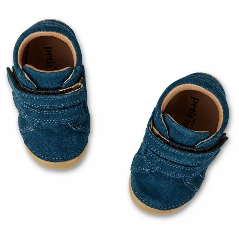 Baskets Scratchs Mini Bootie | Bleu