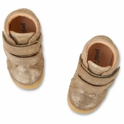 Baskets Scratchs Mini Bootie | Doré