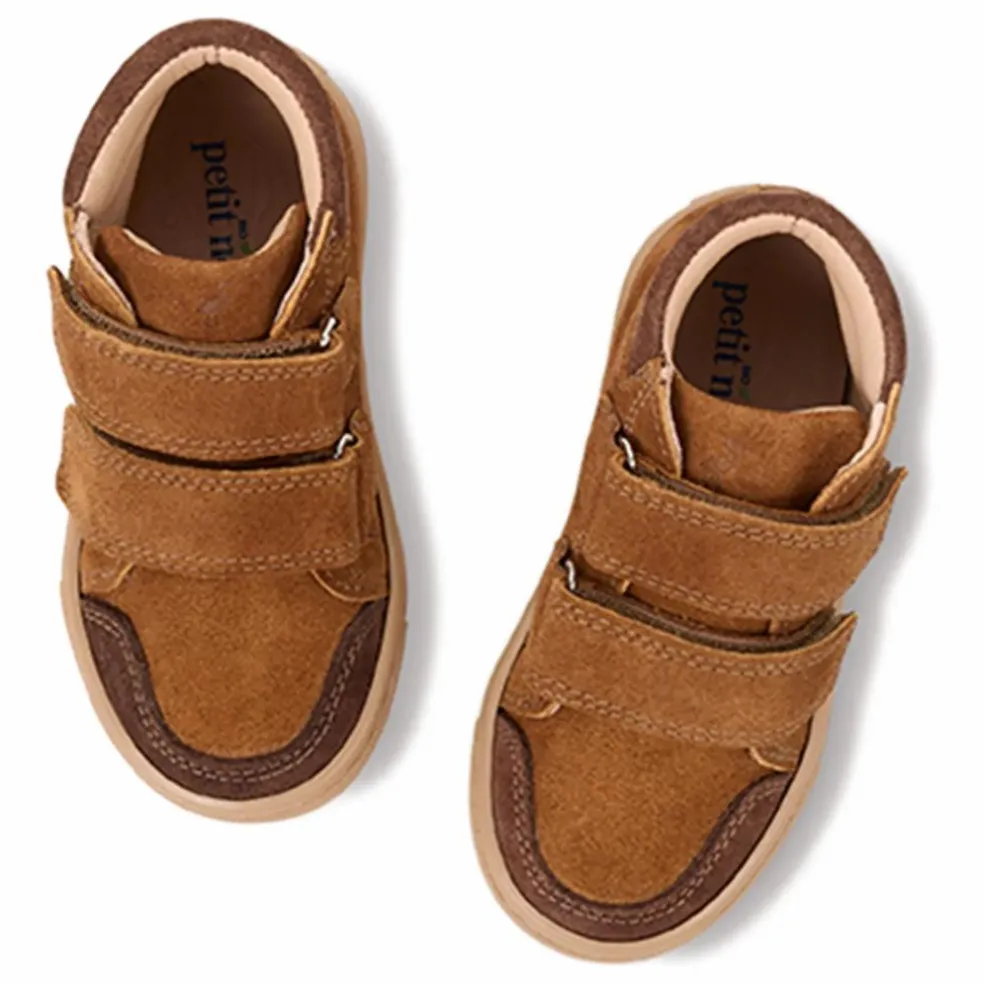 Baskets Scratchs Suede | Marron