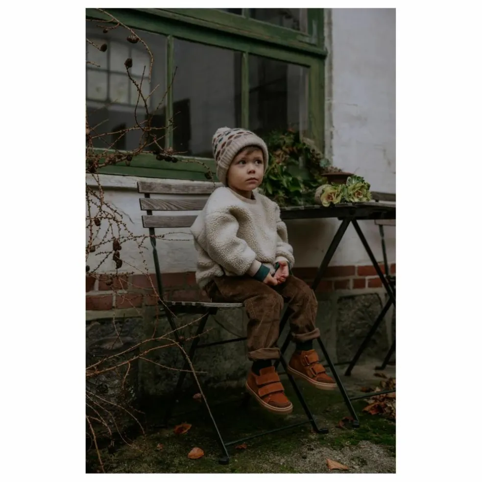 Baskets Scratchs Suede | Marron