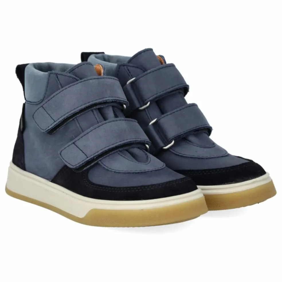 Baskets Scratchs Tex | Bleu marine