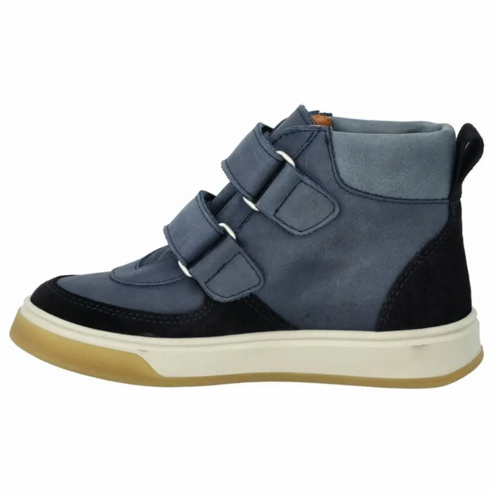 Baskets Scratchs Tex | Bleu marine