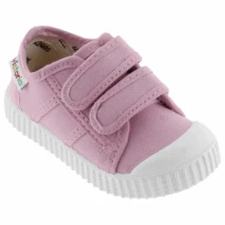 Baskets Scratchs Tiras Lona | Rose bonbon