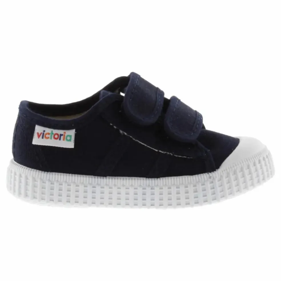 Baskets Scratchs Tiras Lona | Bleu marine
