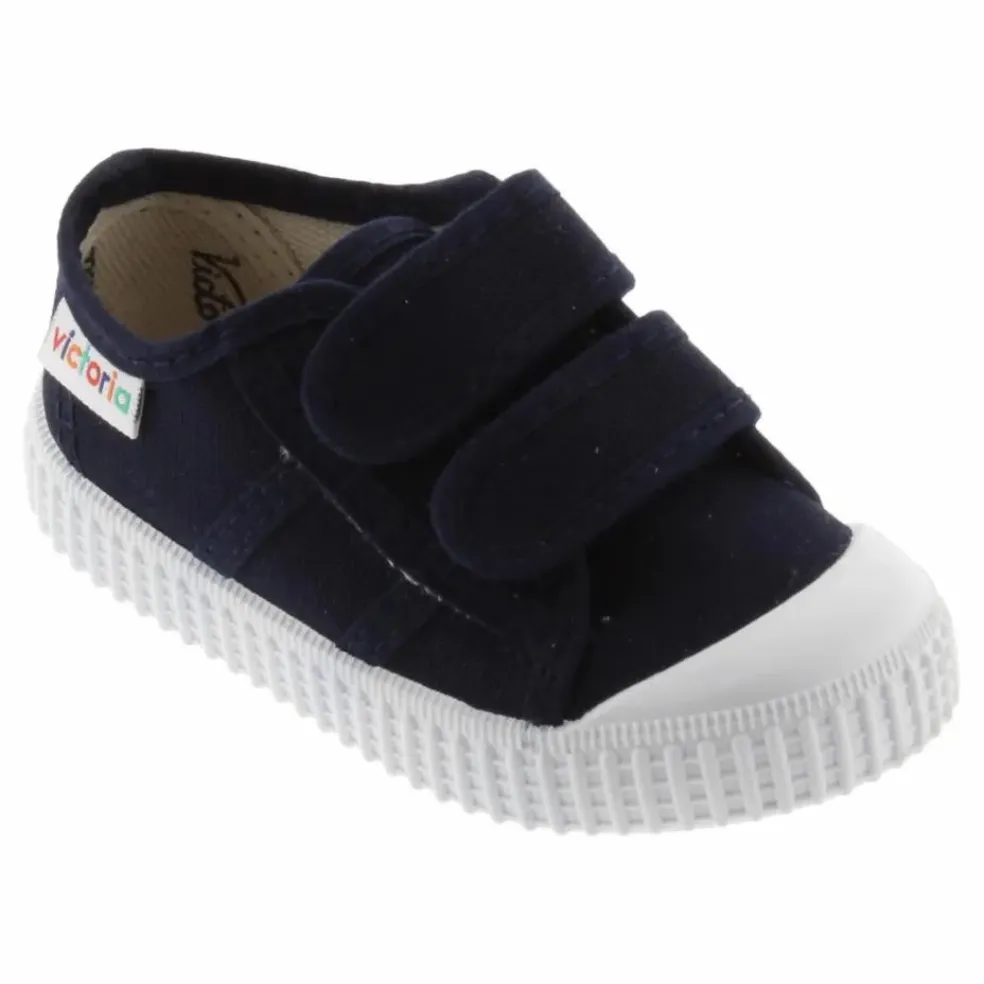 Baskets Scratchs Tiras Lona | Bleu marine