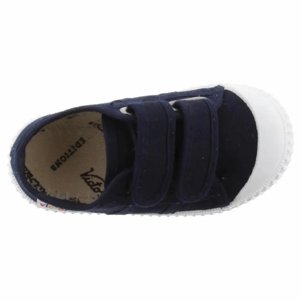 Baskets Scratchs Tiras Lona | Bleu marine