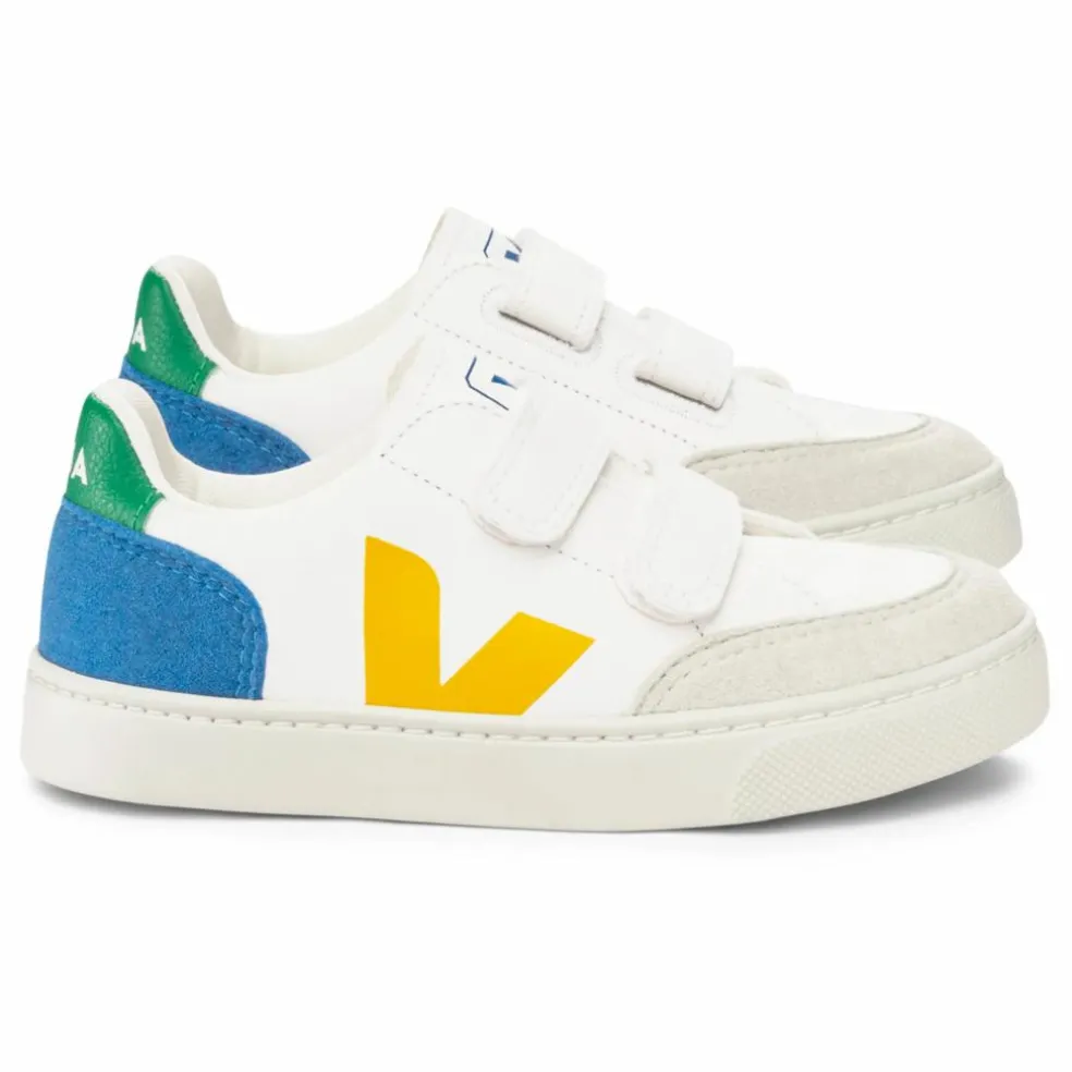 Baskets Scratchs V-12 | Bleu