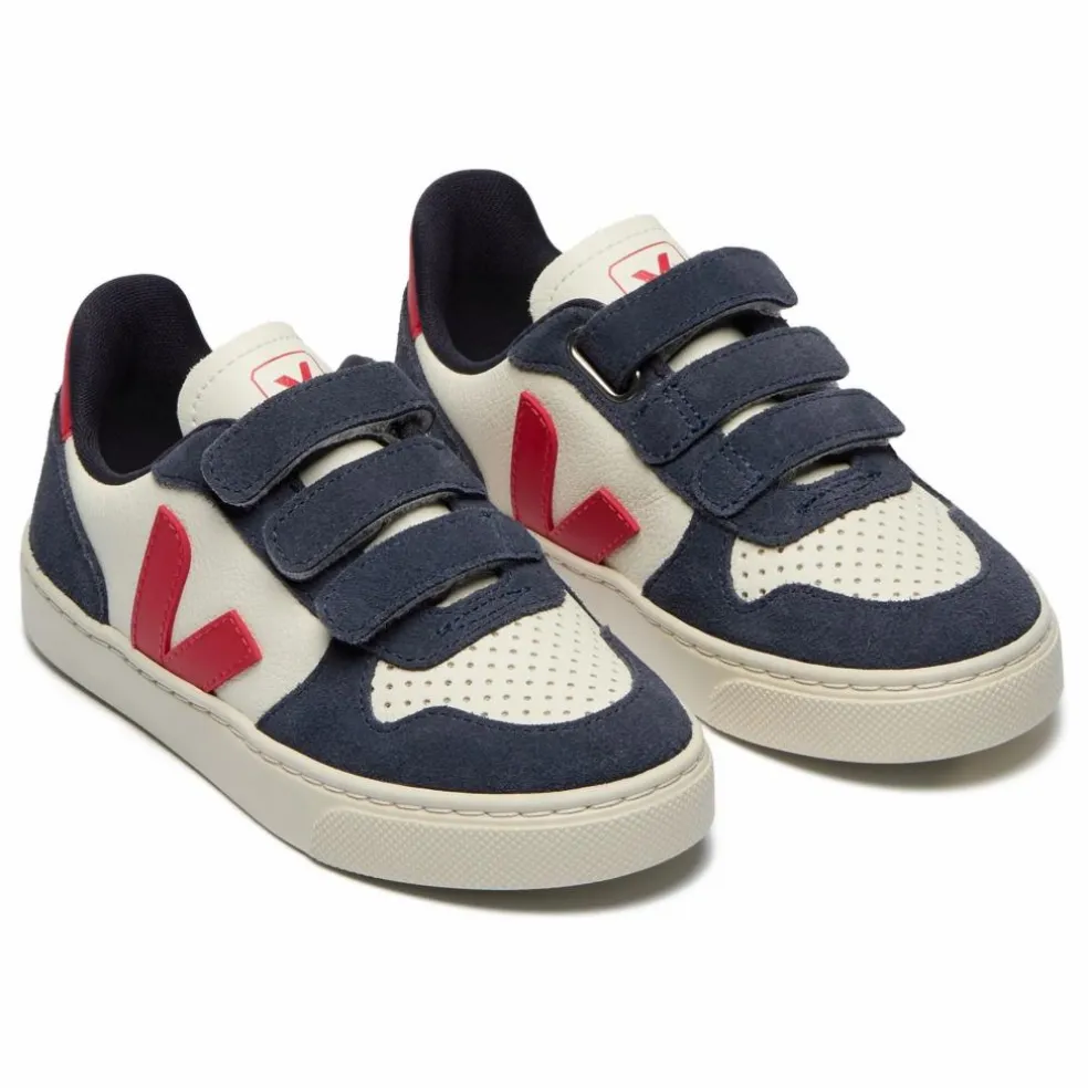 Baskets Scratchs V-10 | Bleu marine