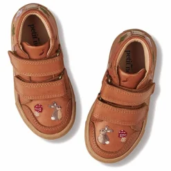 Baskets Scratchs Woodland - Collection Uniqua | Cognac