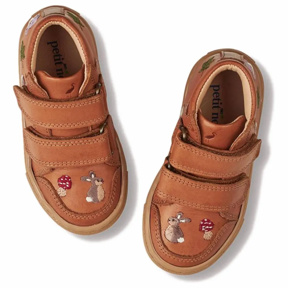 Baskets Scratchs Woodland - Collection Uniqua | Cognac