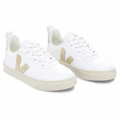 Baskets V-10 Lacets | Doré