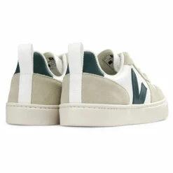 Baskets V-10 Lacets Cuir | Vert