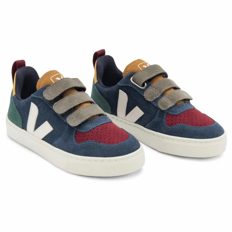 Baskets V-10 Suede Scratchs | Bleu marine