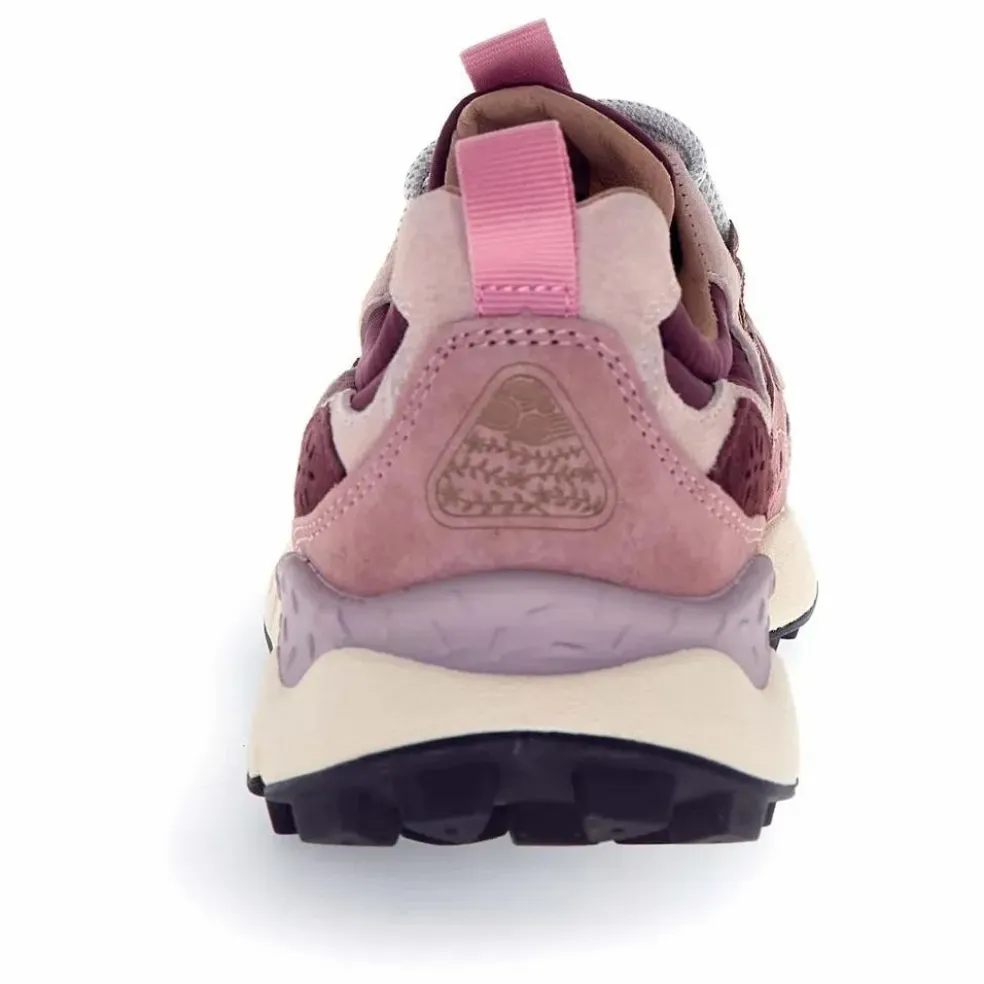 Baskets Yamano 3 Suède et Nylon | Vieux Rose