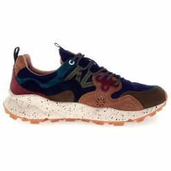 Baskets Yamano 3 Uni Suède et Nylon | Vert kaki