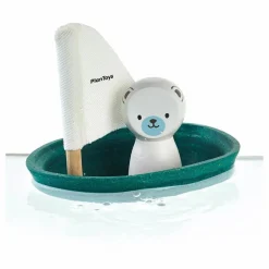 Bateau Ours Polaire flottant sur l'eau