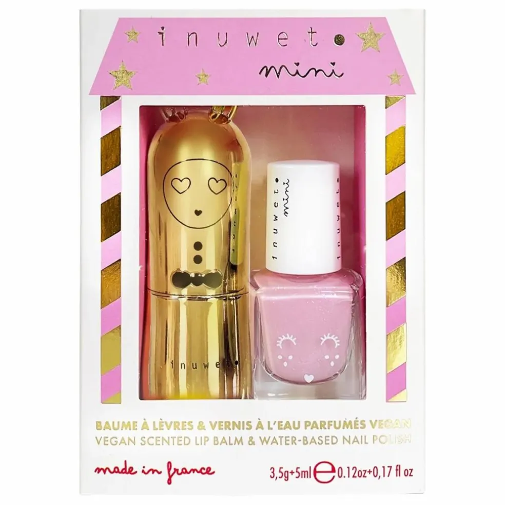 Baume à lèvres Cheescake et vernis Watermelon
