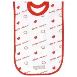 Bavoir en coton - Edition limitée Mathilde Cabanas | Rouge