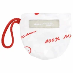Bavoir en coton - Edition limitée Mathilde Cabanas | Rouge