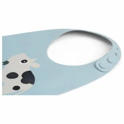Bavoir en silicone Dotti | Bleu