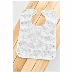Bavoir enduit Toile de Jouy | Gris