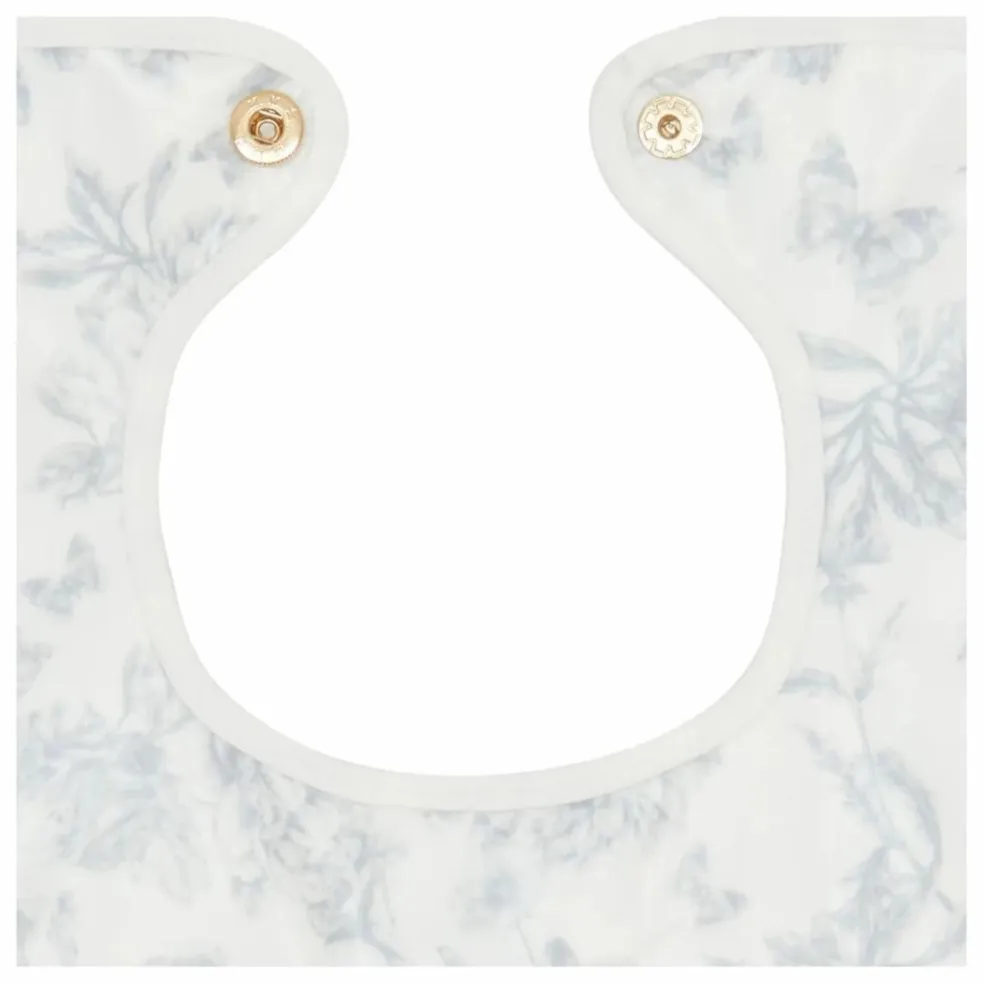 Bavoir enduit Toile de Jouy | Gris