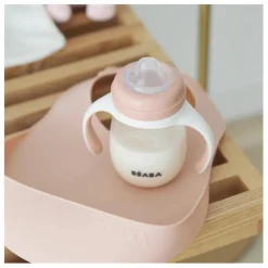 Bavoir silicone | Rose pâle
