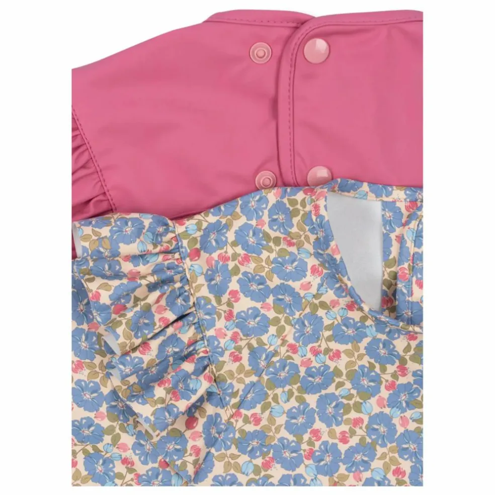 Bavoirs à manches Rosier - Set de 2 | Rose