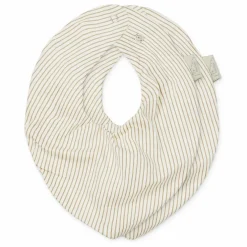 Bavoirs bandana rayé - Set de 2 | Camel