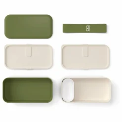 Bento 2 compartiments MB Original Recycled | Vert olive