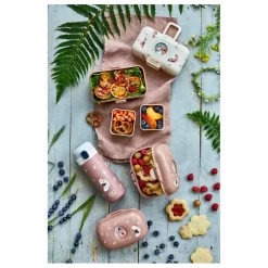 Bento enfant modulable 3 compartiments MB Tresor | Vieux Rose