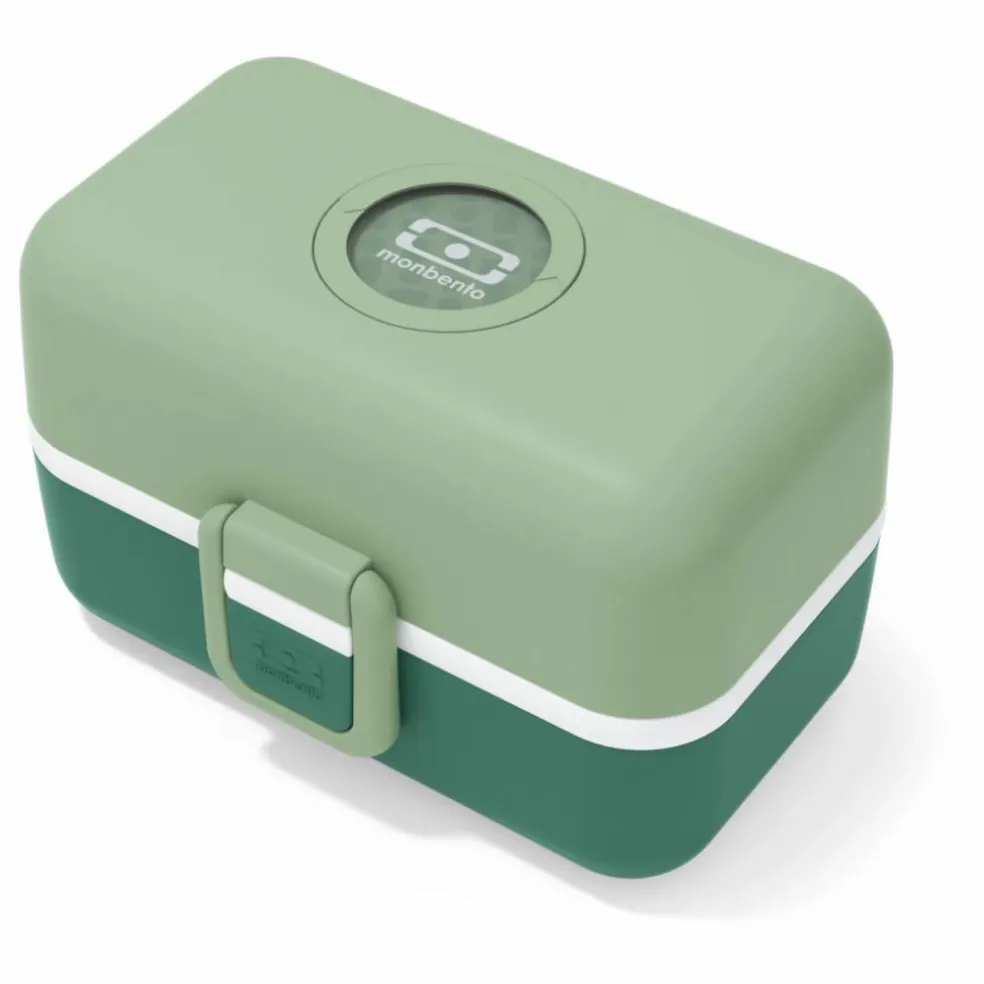 Bento enfant modulable 3 compartiments MB Tresor | Vert