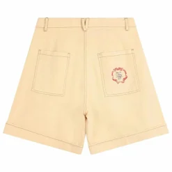 Bermuda Coton Bio - Collection Femme | Jaune pâle