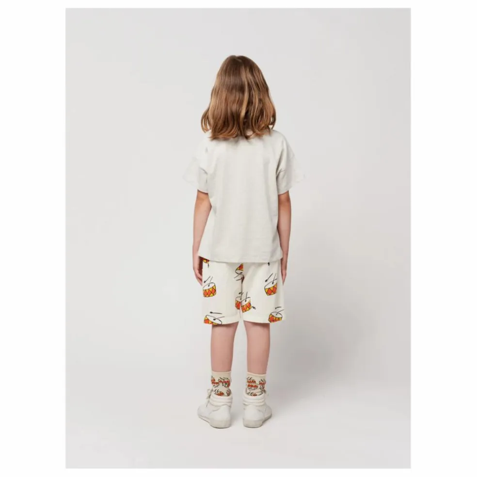 Bermuda Denim Tambours | Ecru