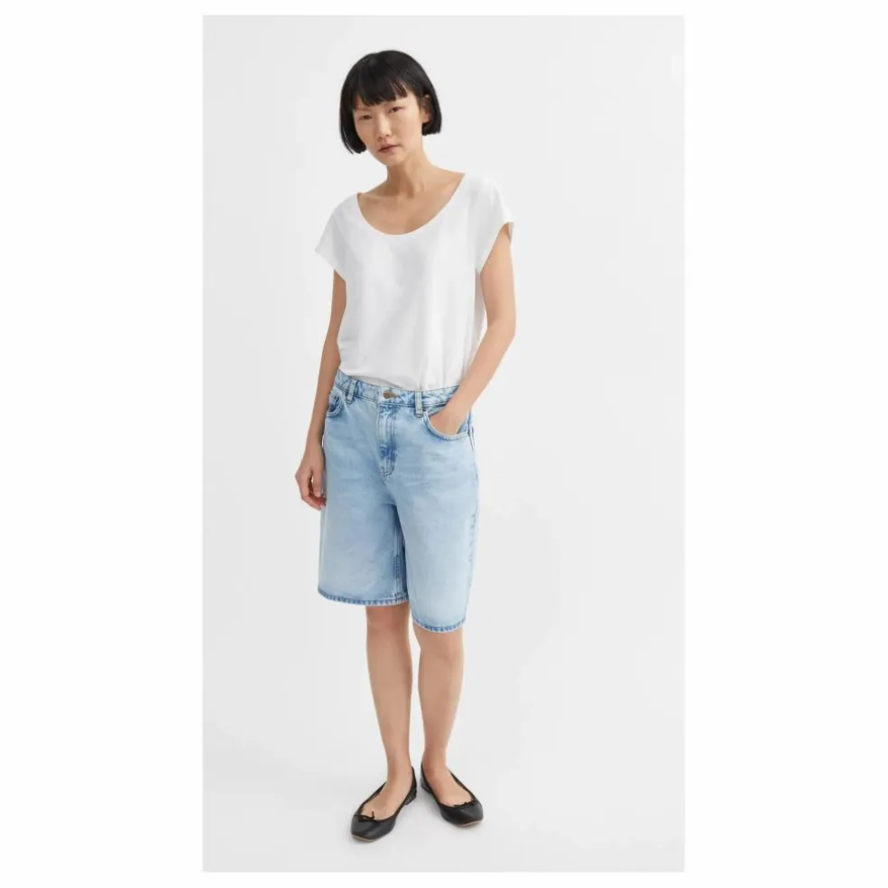Bermuda Wilson Denim Coton Bio | Light Blue