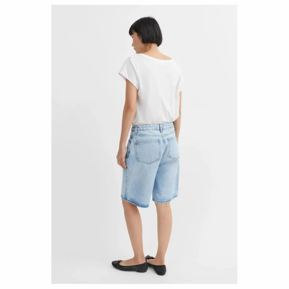 Bermuda Wilson Denim Coton Bio | Light Blue
