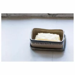 Beurrier rectangulaire terre de rêve | Beige