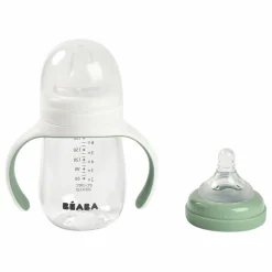 Biberon d'apprentissage 2 en 1- 240 ml | Sauge