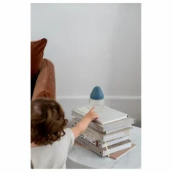 Biberon en silicone médical et tétine physiologique | Bleu gris