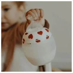 Biberon en silicone médical et tétine physiologique Full of Love