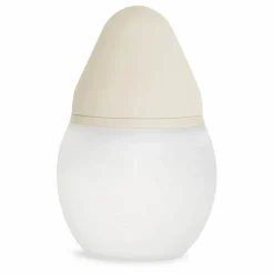 Biberon en silicone médical et tétine physiologique | Beige