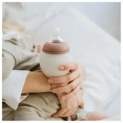 Biberon en silicone médical et tétine physiologique | Blossom