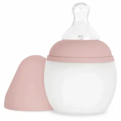 Biberon en silicone médical et tétine physiologique | Blush